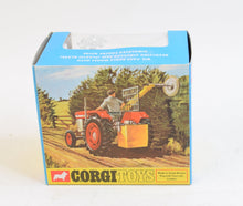 Corgi toys 73 Massey-Ferguson With Saw attachment Mint/Lovely box