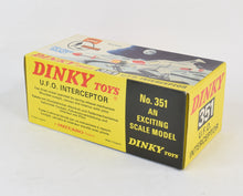 Dinky toys 351 SHADO UFO Interceptor Virtually Mint/Lovely box