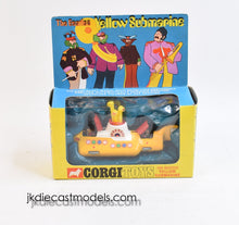 Corgi toys 803 Yellow Submarine Virtually Mint/Boxed