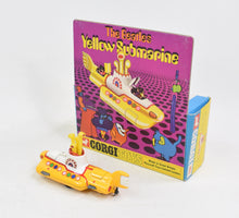 Corgi Toys 803 Yellow Submarine Virtually Mint/Boxed