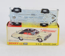 Dinky toys 251 U.S.A Police car Virtually Mint/Boxed
