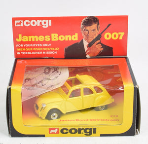 Corgi Toys 272 2CV F.Y.E.O James Bond Virtually Mint/Boxed
