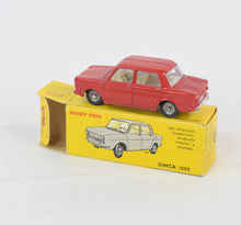 French Dinky Poch 519 Simca 1000 Virtually Mint/Nice box