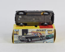 French Dinky 1400 Peugeot 404 Taxi Virtually Mint/Nice box