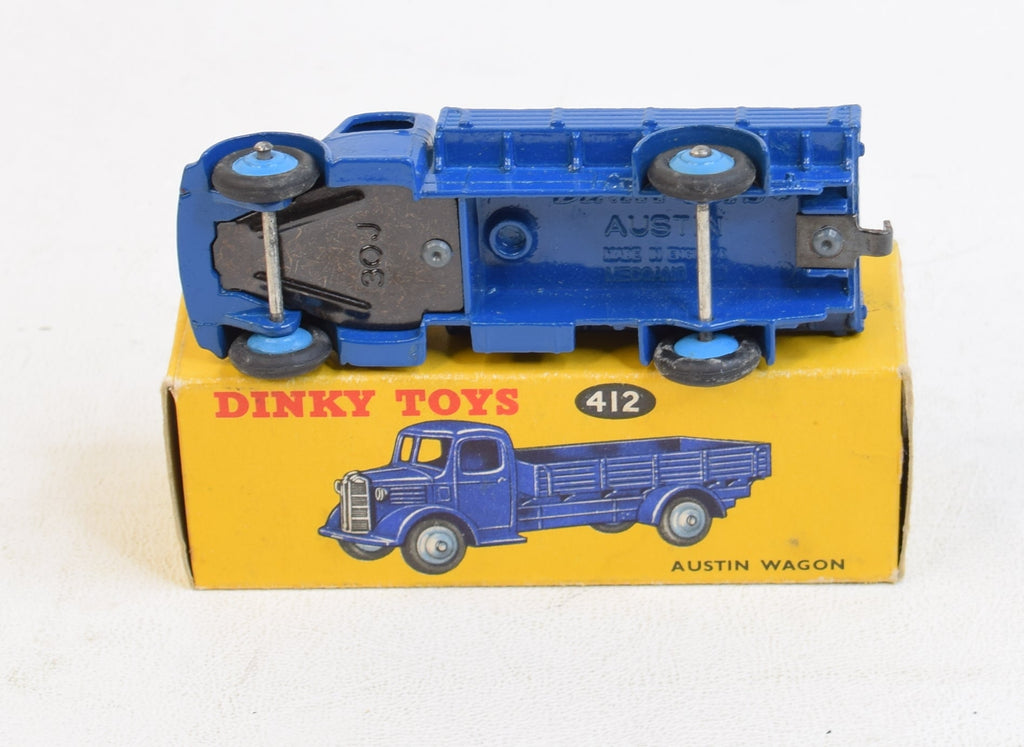 Atlas Dinky Toys Reproduction - 412 Austin Wagon Jaune - Diecast Van
