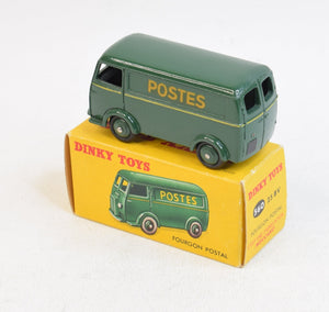 French dinky 25bv Fourgon Postal Virtually Mint/Boxed (Dual numbered box)