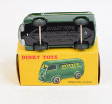 French dinky 25bv Fourgon Postal Virtually Mint/Boxed (Dual numbered box)