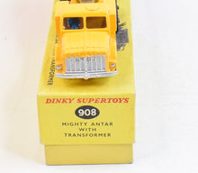 Dinky toy 908 Mighty Antar with Transformer Virtually Mint/Boxed (Earliest version)