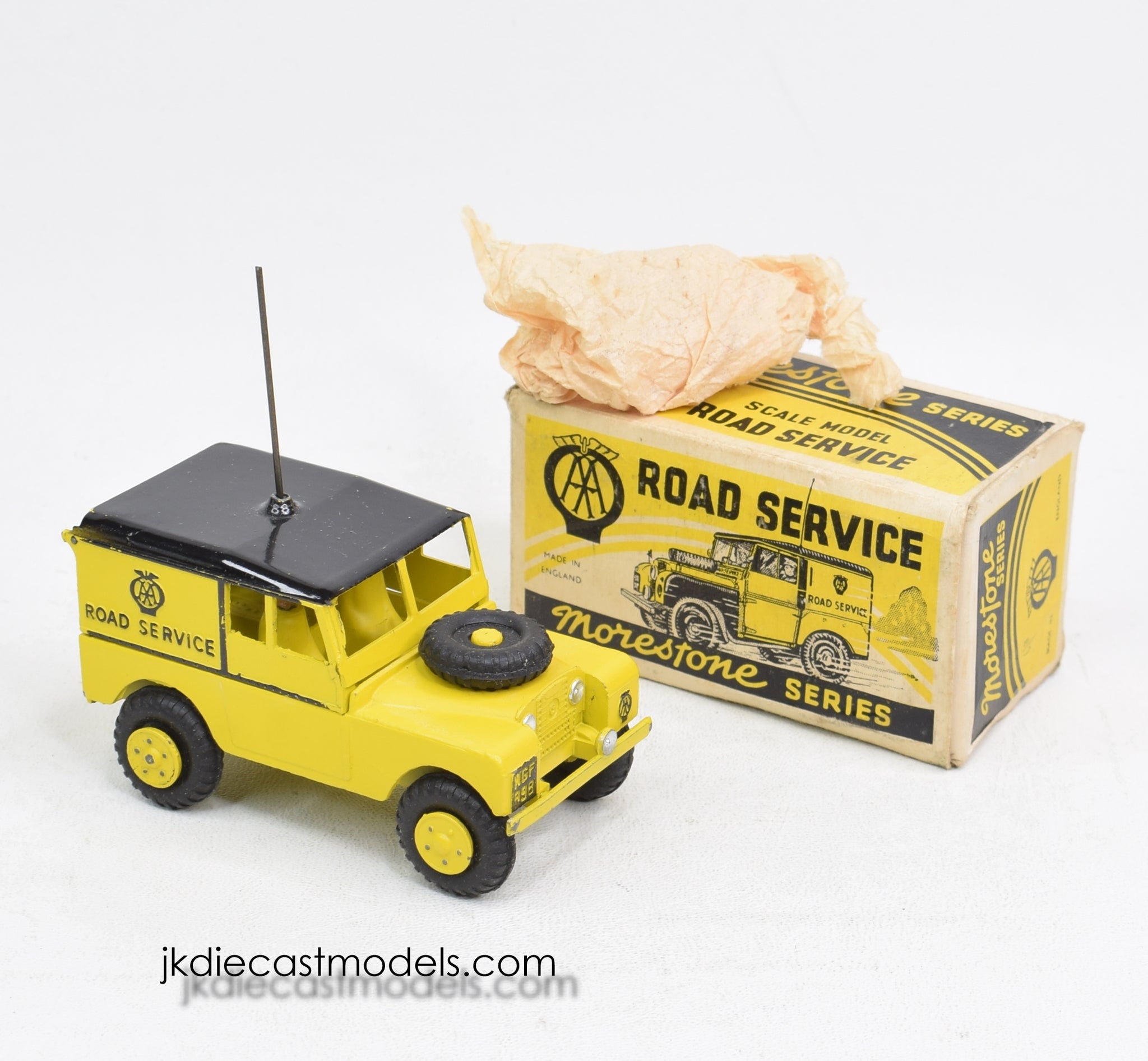 Morestone Fire Engine Morestone Series A.A Land Rover Virtually Mint/Boxed – JK DIE-CAST MODELS