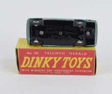 Dinky Toys 189 Triumph Herald 'Promotional' Virtually Mint/Boxed