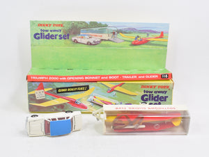 Dinky toys 118 tow away Glider set Virtually Mint/Boxed