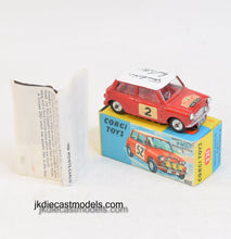 Corgi toys 321B.M.C Mini Cooper 'S' Very Near Mint/Boxed 'Perth' Collection