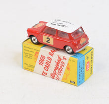 Corgi toys 321B.M.C Mini Cooper 'S' Very Near Mint/Boxed 'Perth' Collection