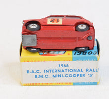 Corgi toys 333 Mini Cooper S 'Sun R.A.C Rally' Virtually Mint/Boxed 'Perth' Collection