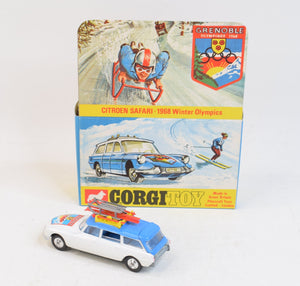 Corgi Toys 499 'Grenoble' 1968 Winter Olympics Virtually Mint/Nice box