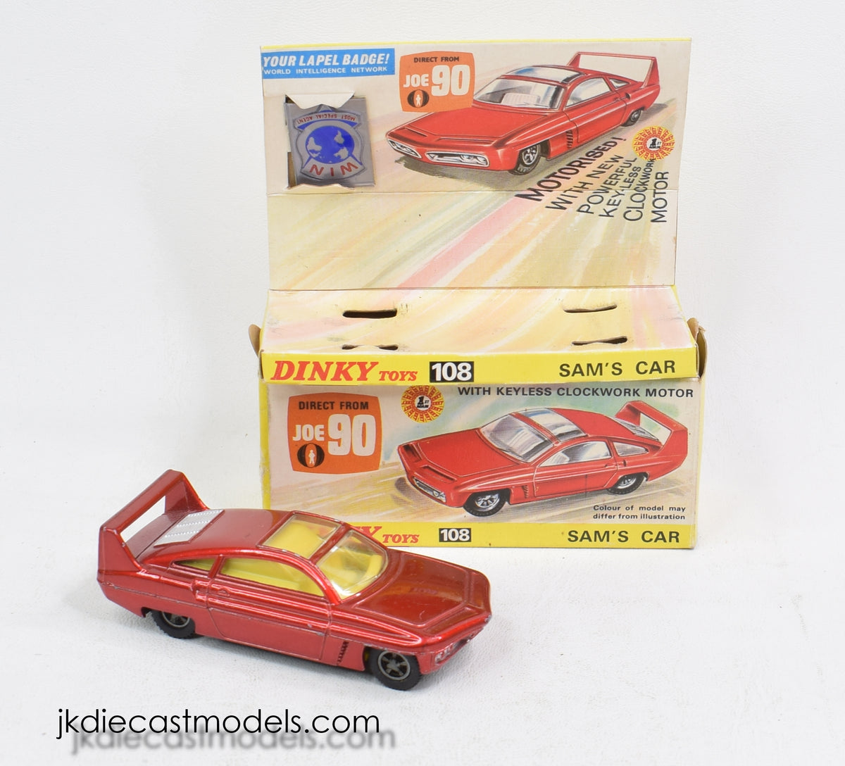 Dinky toys 108 Sam's Car Near Mint/Boxed 'Cricklewood Collection'