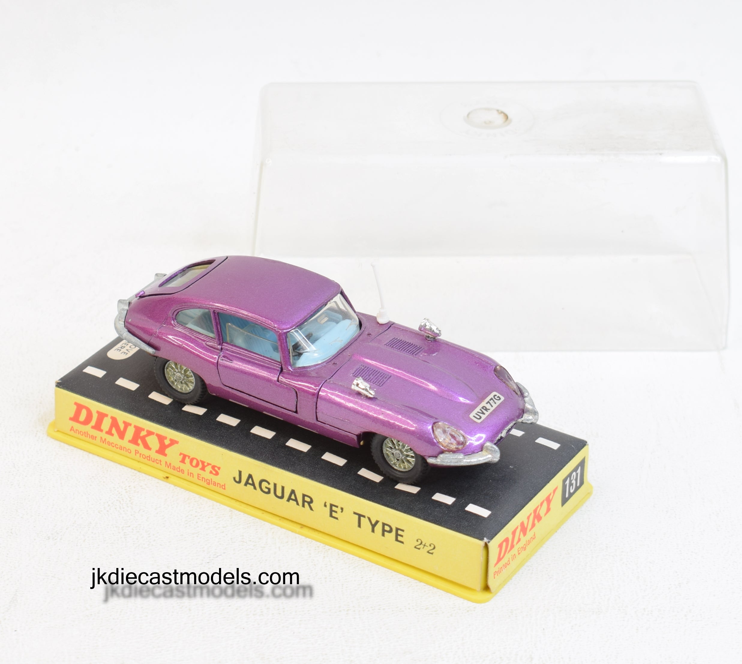 Dinky toys 131 E type Jaguar Mint/Boxed – JK DIE-CAST MODELS