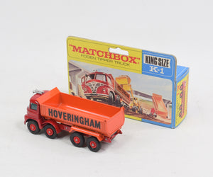 Matchbox King Size K-1 Hoveringham Mint/Boxed 'Dryden Collection'