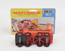 Matchbox King Size K-1 Hoveringham Mint/Boxed 'Dryden Collection'