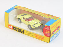 Corgi toys 342 Lamborghini P400 Miura Mint/Lovely box