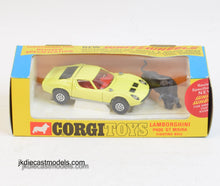 Corgi toys 342 Lamborghini P400 Miura Mint/Lovely box