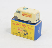 Matchbox Lesney 62 TV Service 'Radio Rentals' van Very Near Mint/Boxed 'Dryden' Collection (GPW)