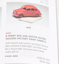 Dinky toys 40d Austin Devon Virtually Mint (Factory colour sample) 'Stockbridge Collection'