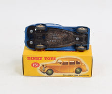 Dinky toys 151 Triumph 1800 Virtually Mint/Boxed 'Stockbridge Collection'