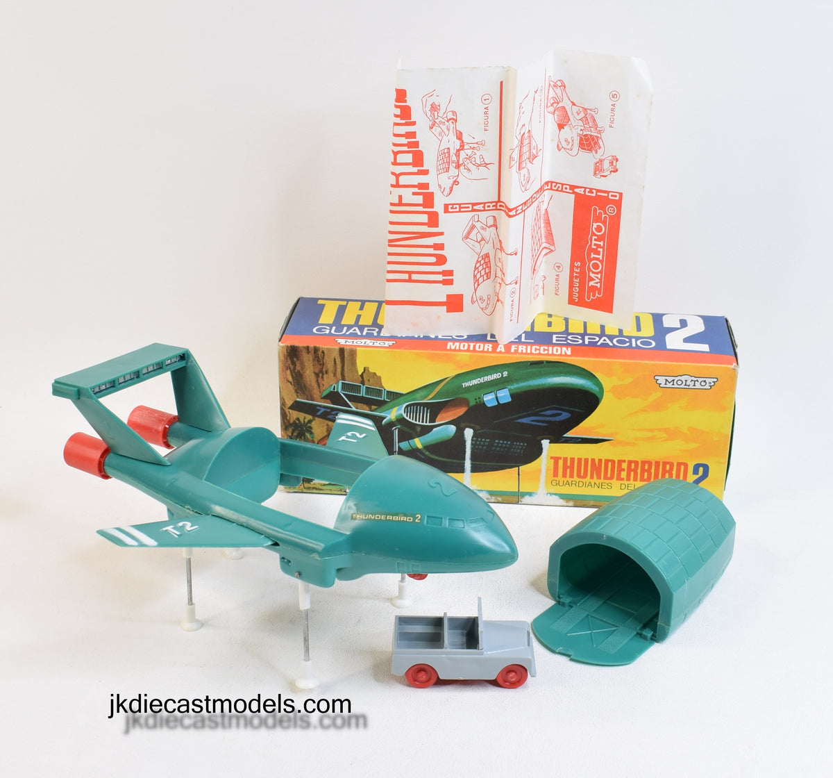 Spanish Molto No.632 Thunderbird 2 Virtually Mint/Boxed