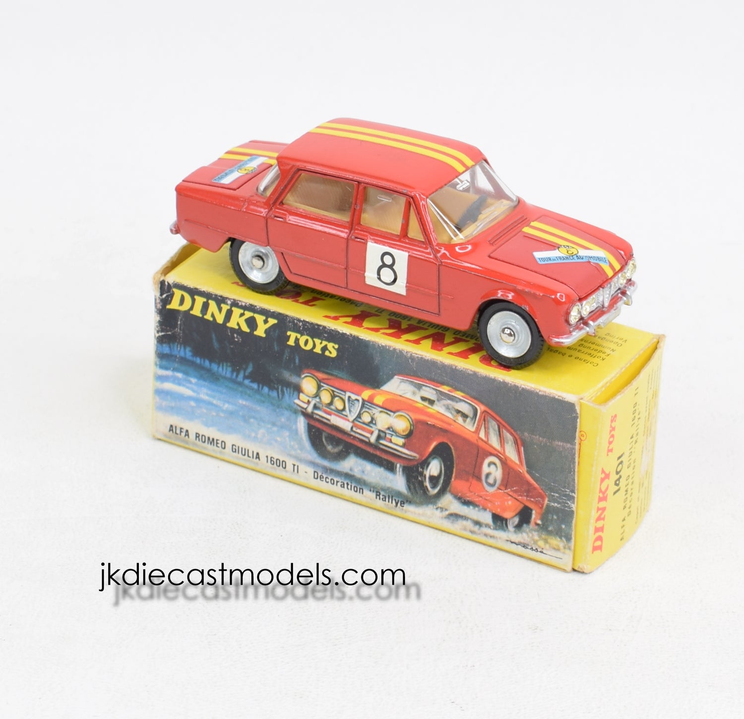 French Dinky 1401 Alfa Romeo Rally Very Near Mint/Boxed – JK DIE