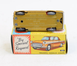 Corgi toys 231 Triumph Herald Virtually Mint/Nice box