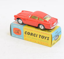 Corgi toys 218 Aston Martin D.B.4 Virtually Mint/Boxed (Bright red)