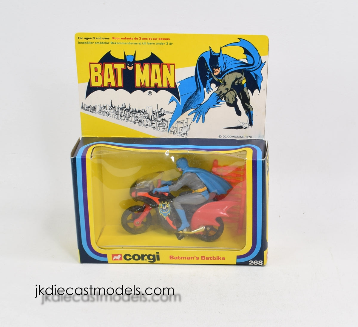 Corgi toys 268 Batbike Mint/Nice Box