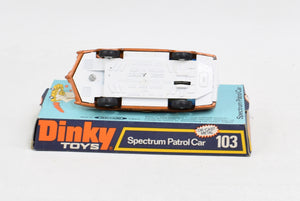 Dinky toys 103 Spectrum Patrol Car Virtually Mint/Boxed ''The Winchester Collection''