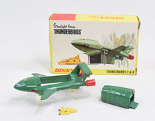 Dinky toy 101 Thunderbird 2 + 4 Virtually Mint/Nice box - ''The Winchester Collection''
