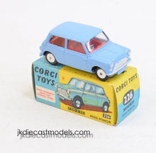 Corgi Toys 226 Mini Minor Virtually Mint/Nice box (Flat hubs)