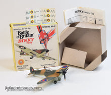 Dinky toys 719 Spitfire Mk II Virtually Mint/Boxed