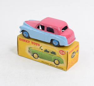 Dinky Toys 154 Hillman Minx Virtually Mint/Boxed