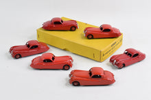 Dinky toys 157 Jaguar XK120 trade box Very Near Mint/Boxed