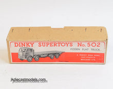 Dinky Toys 502 Foden Flat bed box only