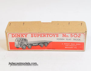 Dinky Toys 502 Foden Flat bed box only