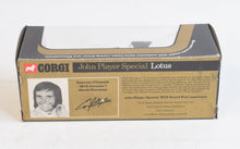 Corgi toys 154 John Player Special Lotus Virtually Mint/Boxed 'Perth' Collection