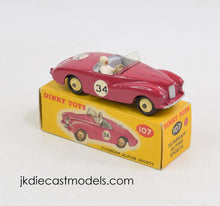 Dinky toys 107 Sunbeam Alpine Sports Virtually Mint/Nice box