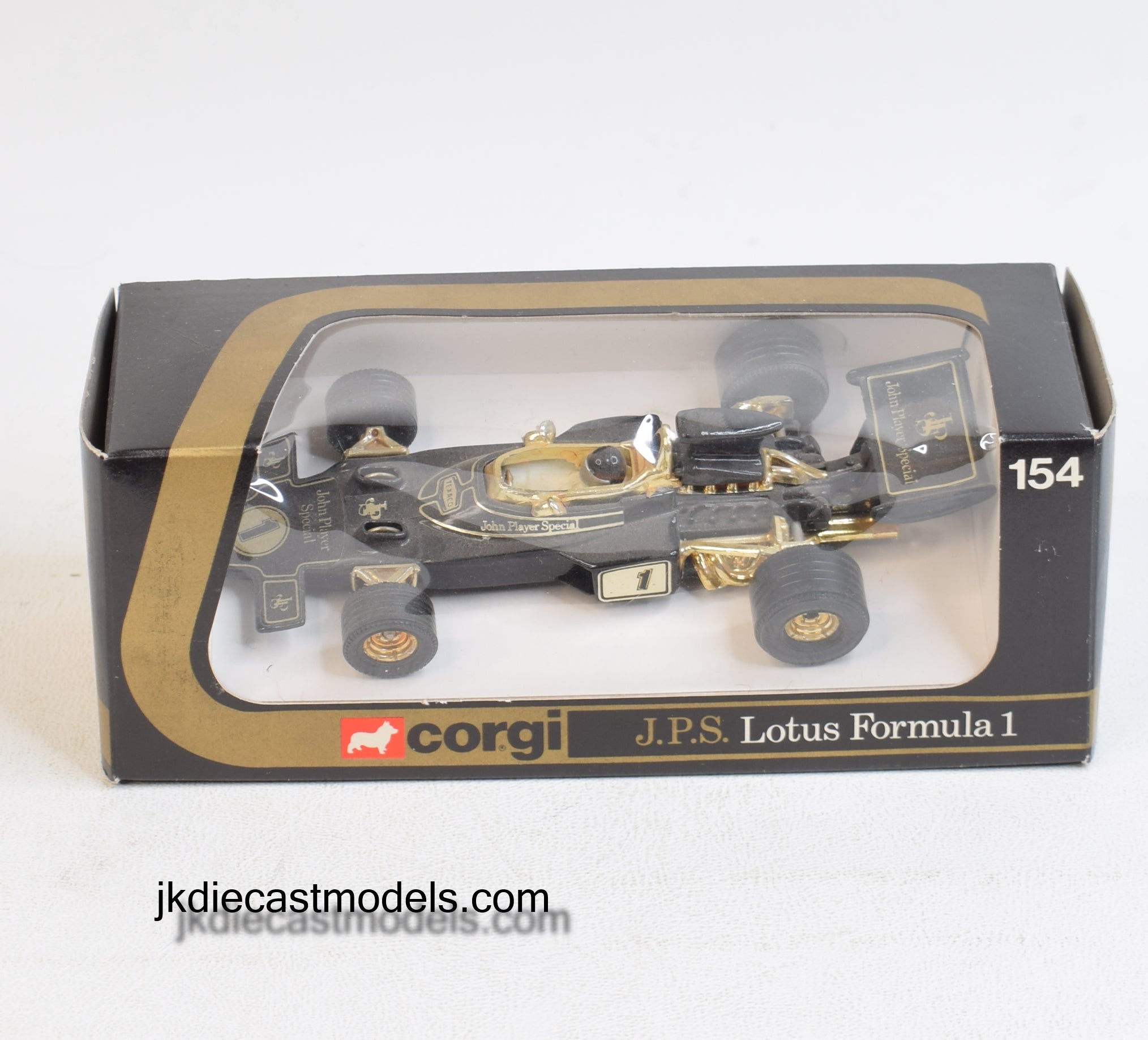 Corgi toys 154 J.P.S Lotus F1 Virtually Mint/Boxed 'Perth