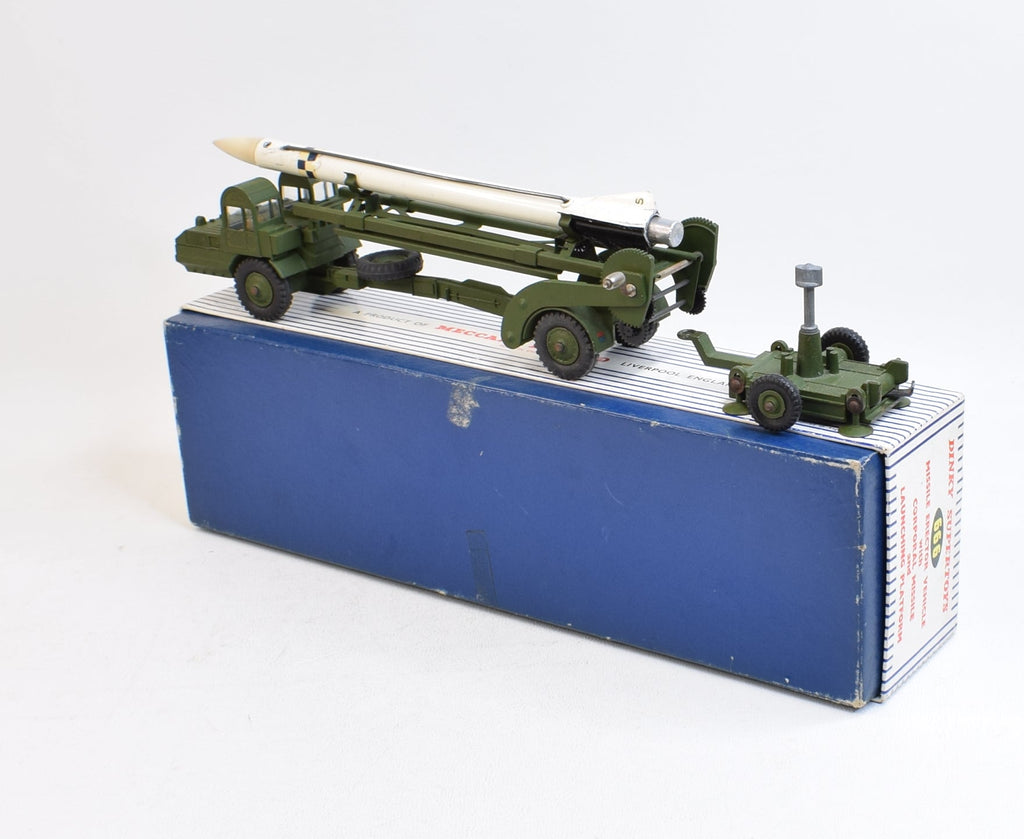 Dinky Supertoys Genuine 666 Missile erector Militär (Gebraucht) in Dinky Supertoys Genuine 666 Missile erector Militär (Gebraucht) in