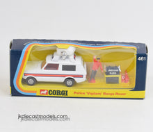 Corgi toys 461 Dutch 'Vigilant' Politie Range Rover Virtually Mint/Lovely box 'Carlton Collection'