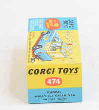 Corgi Toys 474 Musical Ice Cream Van Virtually Mint/Nice box