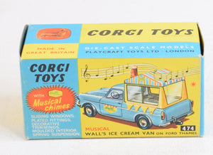 Corgi Toys 474 Musical Ice Cream Van Virtually Mint/Nice box