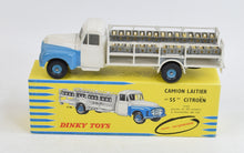French Dinky 586 Citroen camion laitier Mint/Nice box