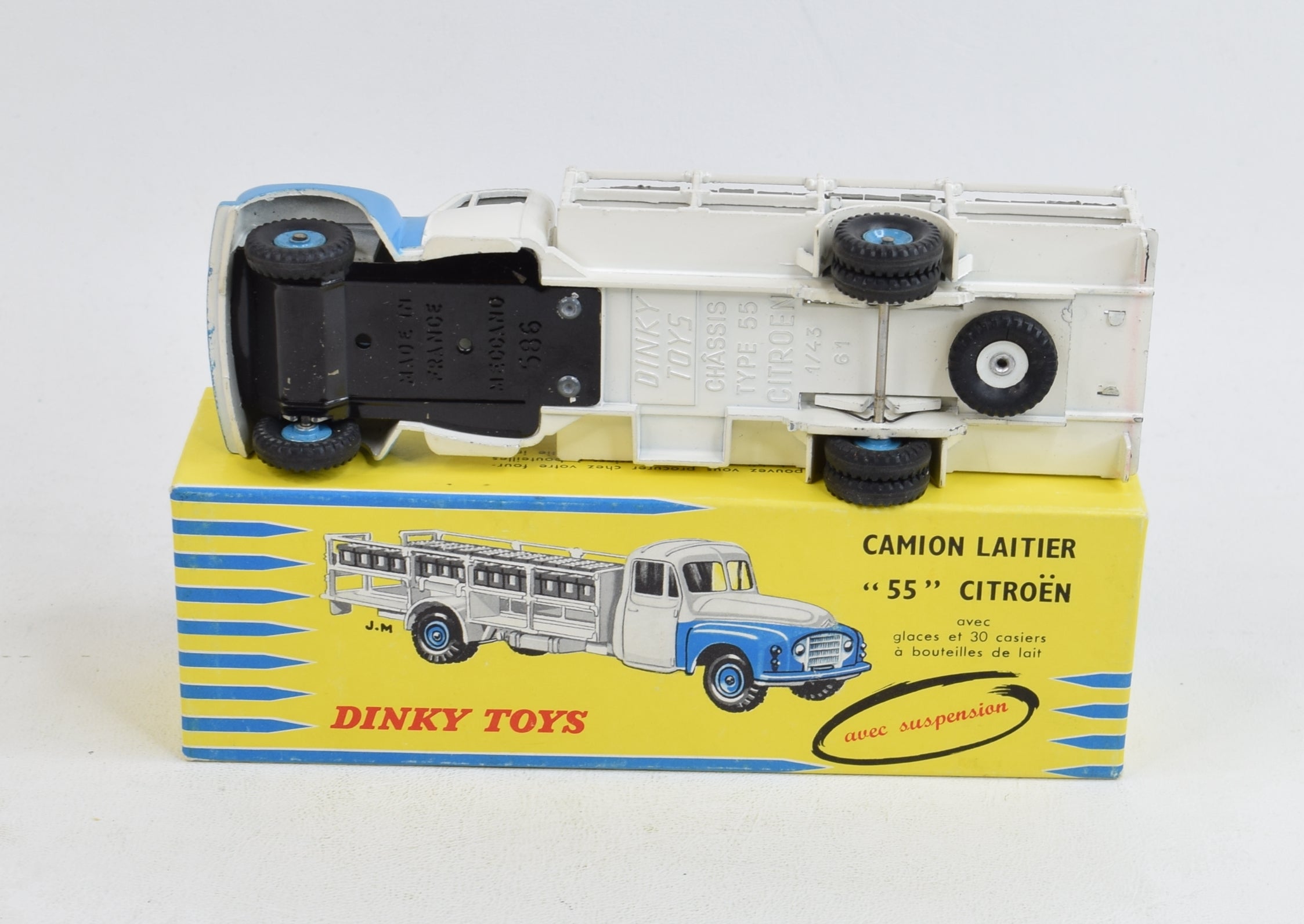 French Dinky 586 Citroen camion laitier Mint/Nice box – JK DIE